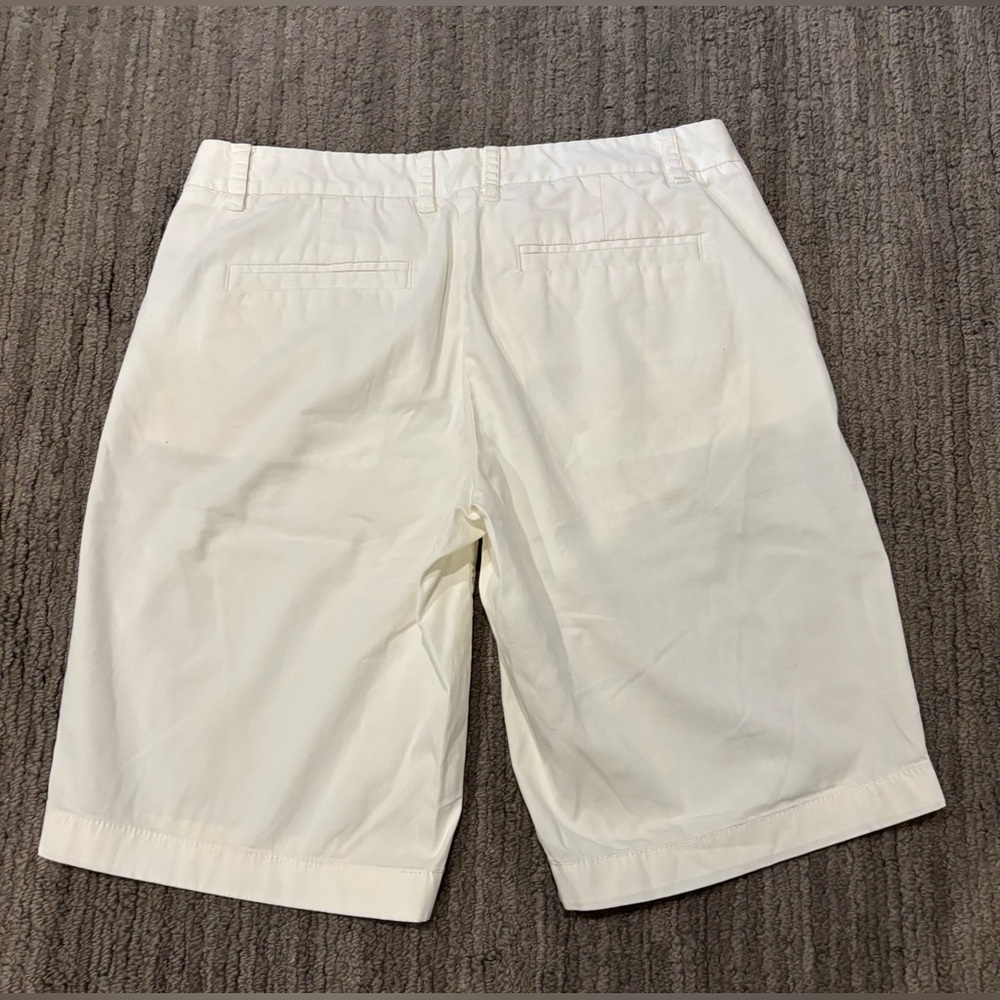 Jcrew White Bermuda Shorts - Picture 7 of 13